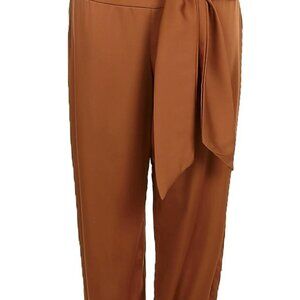 Womens Samarah Tie Waist Luxe Hareem Trousers